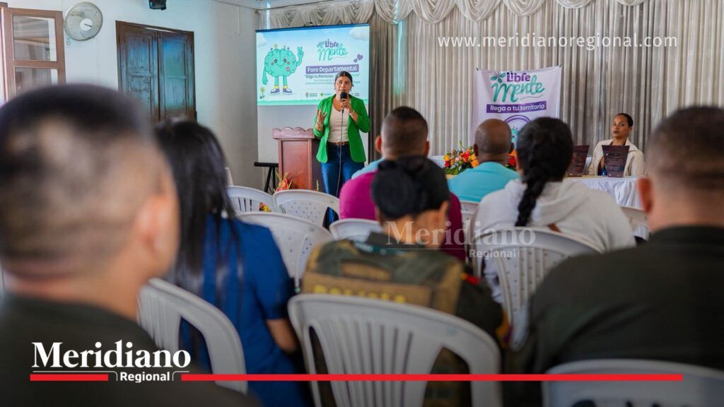 La secretaria Carolina Camargo Restrepo participa en el Foro Departamental de salud mental de la estrategia Libremente, liderado por la Secretaría de Salud del Cauca para fortalecer el bienestar en el departamento.