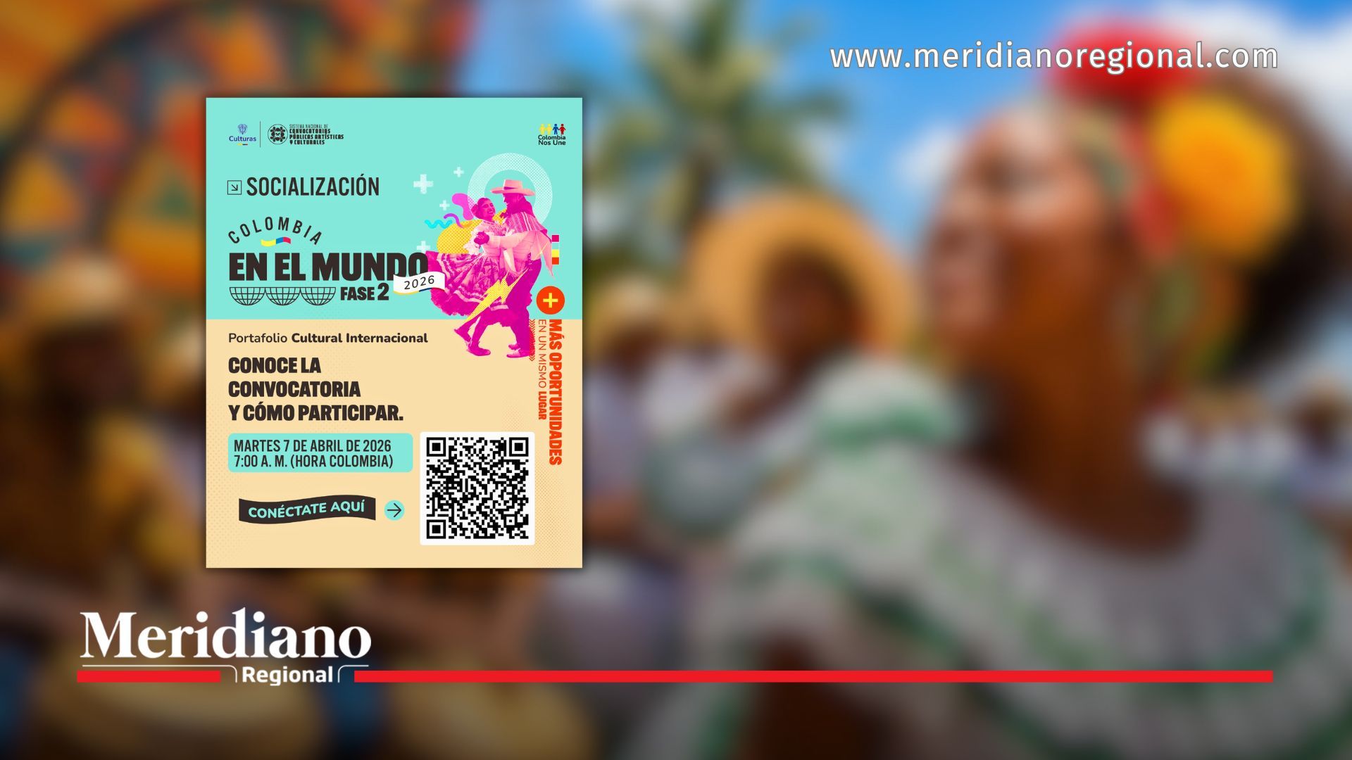 La Secretaría de Educación y Cultura del Cauca difundió la jornada de socialización del Portafolio Colombia en el Mundo 2026, una convocatoria del Ministerio de las Culturas que busca proyectar a artistas, gestores y colectivos culturales en escenarios internacionales.