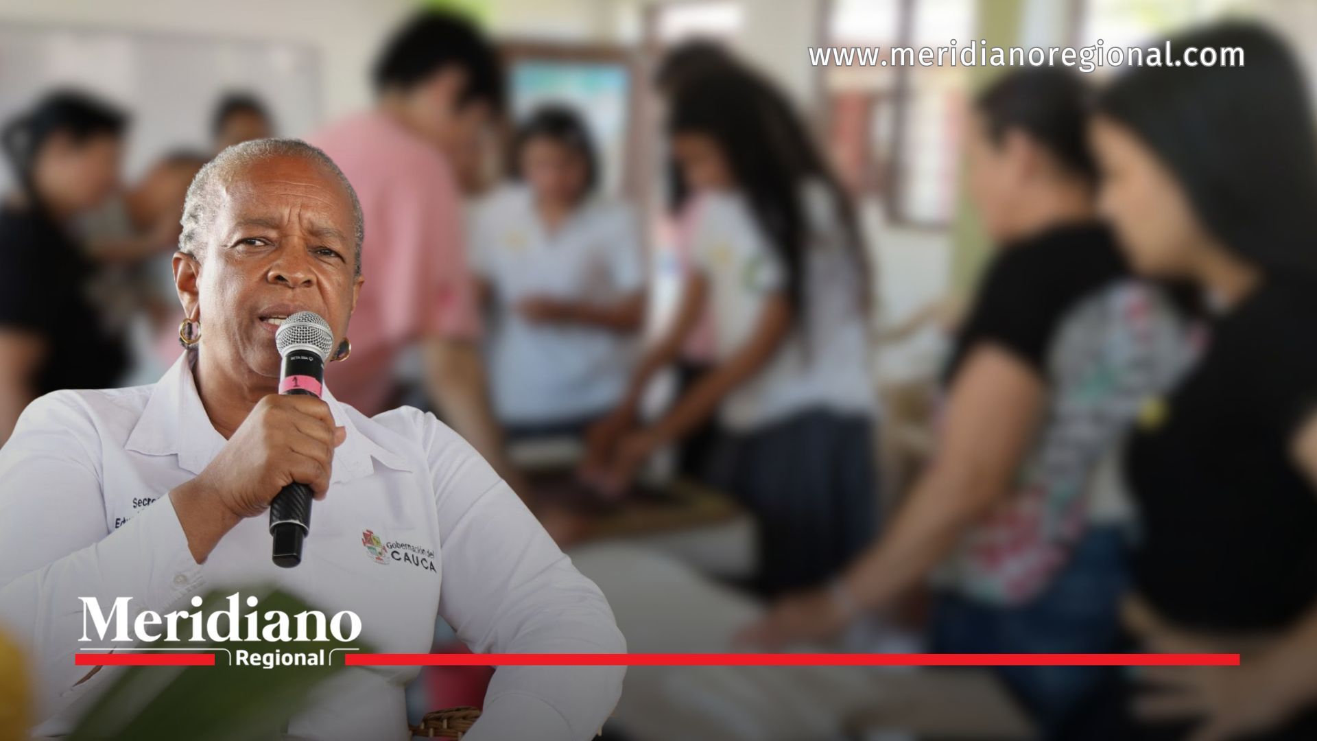 La secretaria de Educación y Cultura del Cauca, Sor Inés Larrahondo Carabalí, destaca el impacto de las Escuelas Culturales de Paz, una estrategia que integra el arte, la cultura y la formación comunitaria para fortalecer la convivencia y el liderazgo de niños, niñas y jóvenes en los territorios.