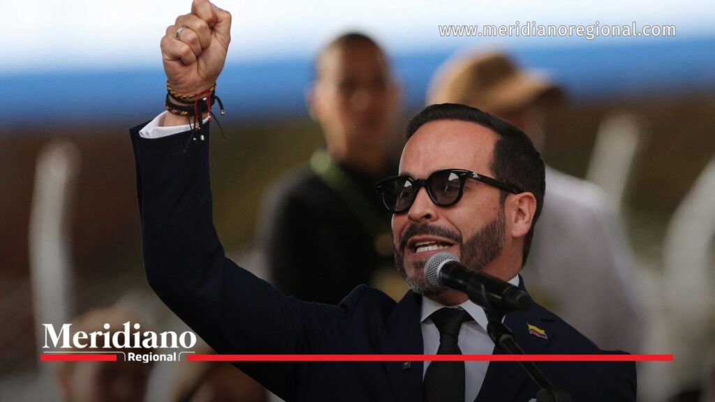 El presidente electo de Colombia, Abelardo De La Espriella, durante una intervención pública ante