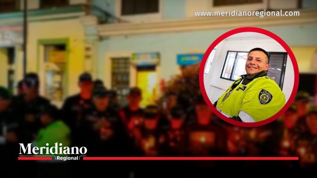 Jornada de oración en Nariño con fotografía del patrullero Álvaro Jair Pístala Garrido, secuestrado en Policarpa.