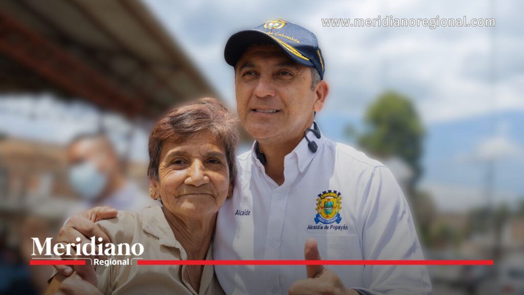 Juan Carlos Muñoz Bravo durante la entrega de obras del Presupuesto Participativo en la Urbanización Retiro Bajo y el barrio Villa María.