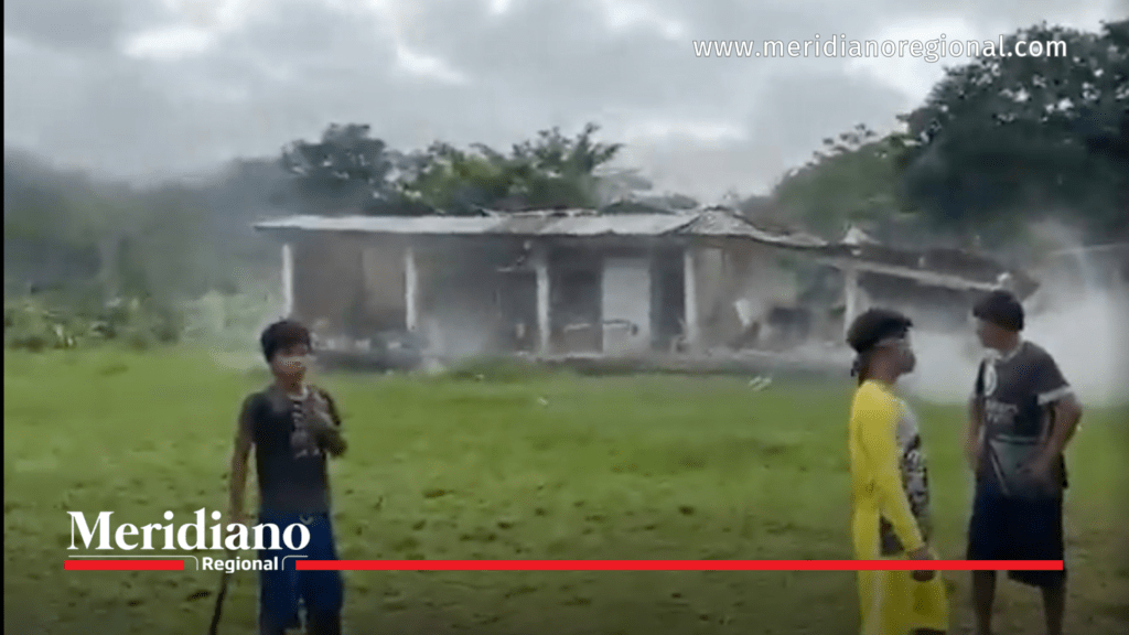 Daños ocasionados por el terremoto en Chocó - Meridiano Regional Vivienda afectada por el terremoto de magnitud 7,4 en Chocó.