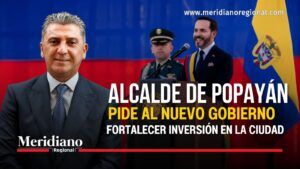 Juan Carlos Muñoz Bravo pide al nuevo Gobierno fortalecer la inversión en la ciudad.