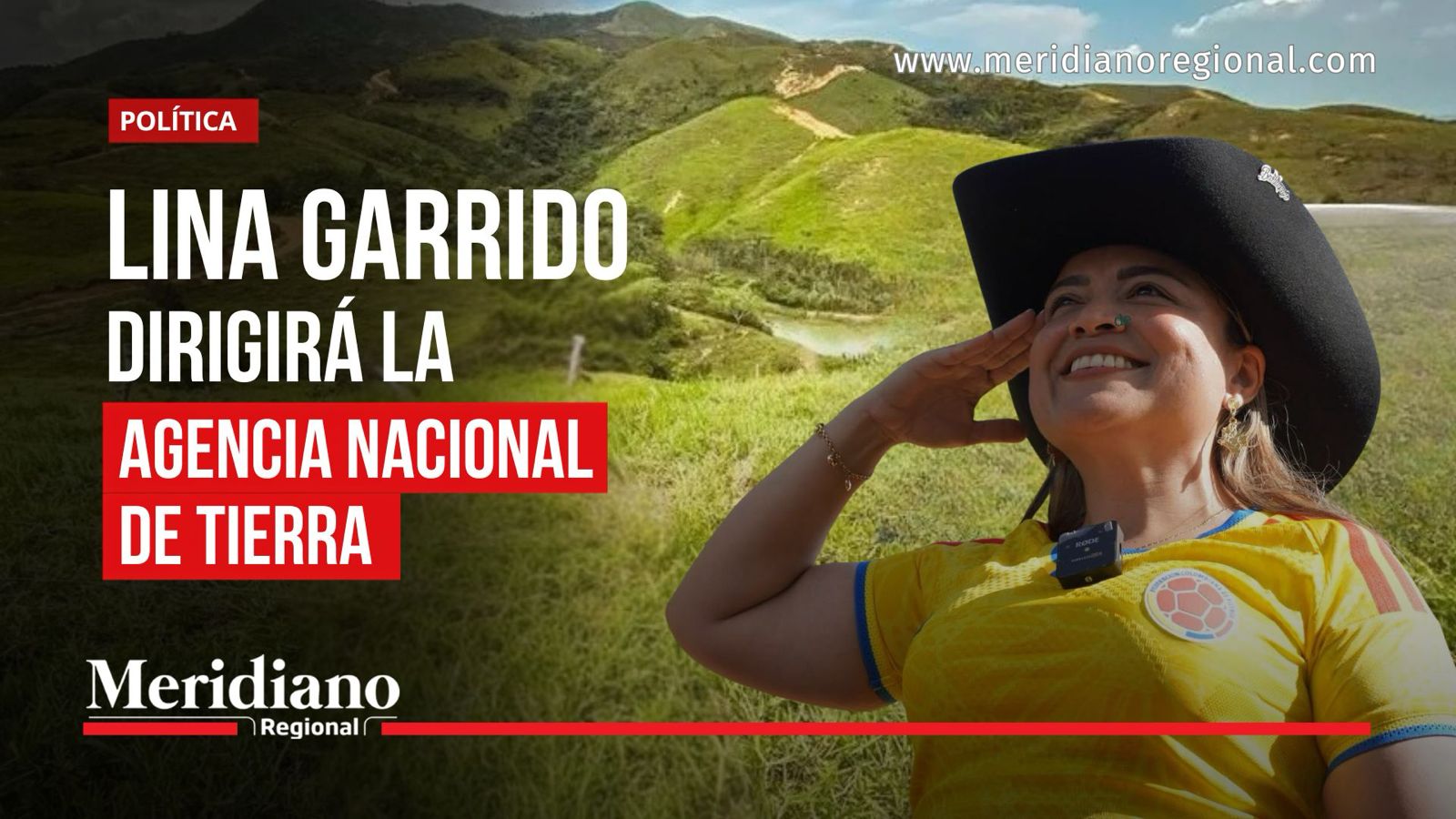Lina Garrido, nueva directora de la Agencia Nacional de Tierras.