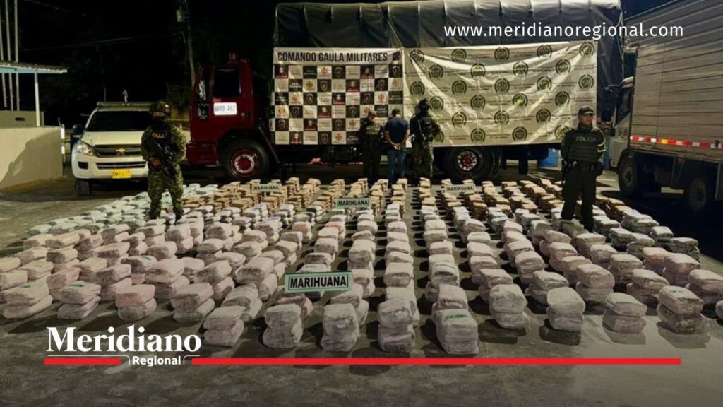 835 kilos de marihuana incautados en Palmira - Meridiano Regional Paquetes correspondientes a 835 kilos de marihuana incautados en Palmira.