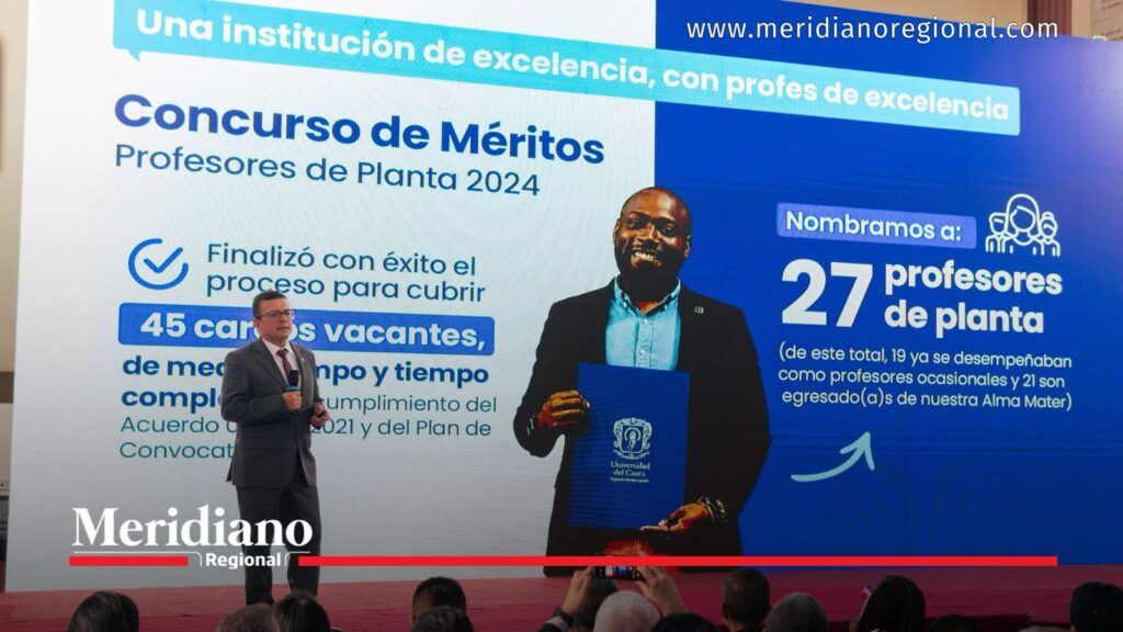 Rendición de cuentas de Unicauca presenta la vinculación de 27 profesores de planta.