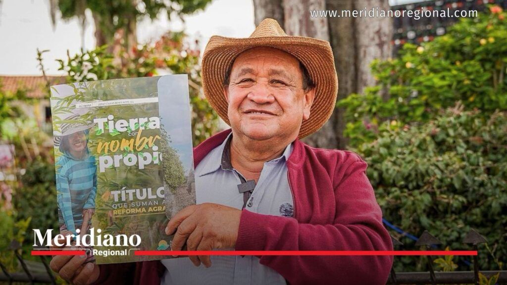 Beneficiario con título de propiedad de la reforma agraria, uno de los temas señalados en el Libro de la Verdad.