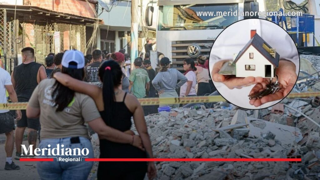 Familias enfrentan pérdida de viviendas tras el terremoto en Cali - Meridiano Regional Familias afectadas por daños en viviendas y edificios tras el terremoto en Cali.