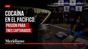 Cocaína en el Pacífico: tres capturados fueron enviados a prisión tras operación en Tumaco.