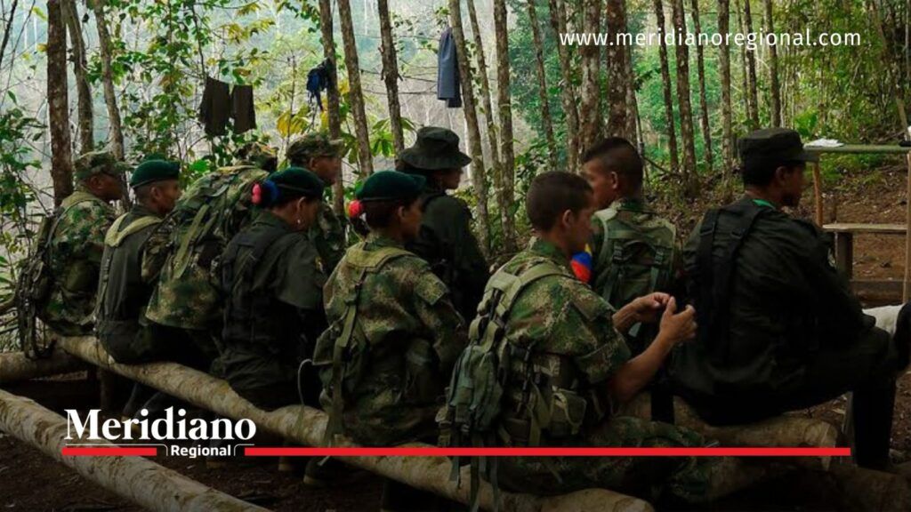 Integrantes de las disidencias en zona rural - Meridiano Regional Human Rights Watch advierte sobre reclutamiento de menores por disidencias de las Farc en Colombia.