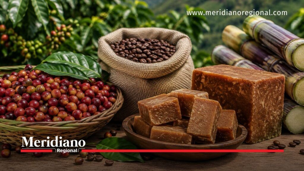 Café, panela y caña de azúcar representan la producción campesina de Cajibío beneficiada por el mejoramiento de las vías rurales.