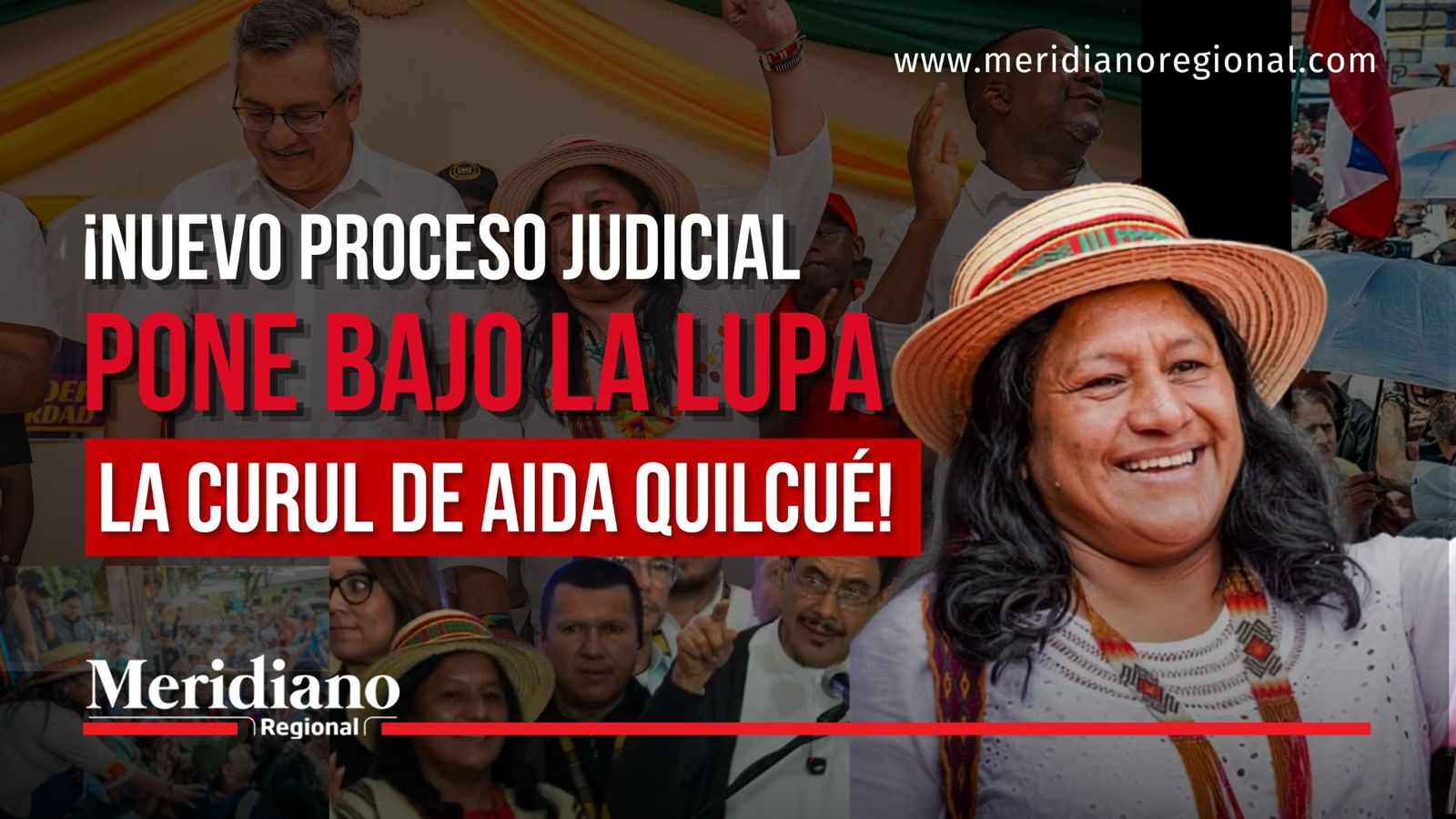 Aida Quilcué y referencia al nuevo proceso judicial por presunta doble militancia ante el Consejo de Estado.