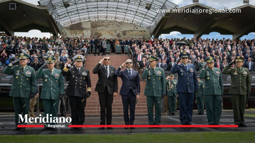 Ceremonia de reconocimiento de la nueva cúpula Militar y de Policía de Colombia.