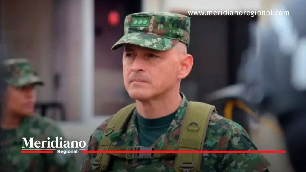 Mayor general Erick Rodríguez Aparicio, comandante general de las Fuerzas Militares de Colombia.