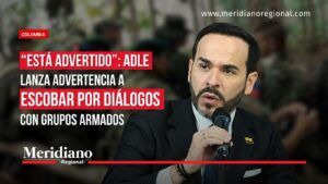 Abelardo de la Espriella durante una intervención sobre los diálogos con grupos armados y la seguridad en Nariño.