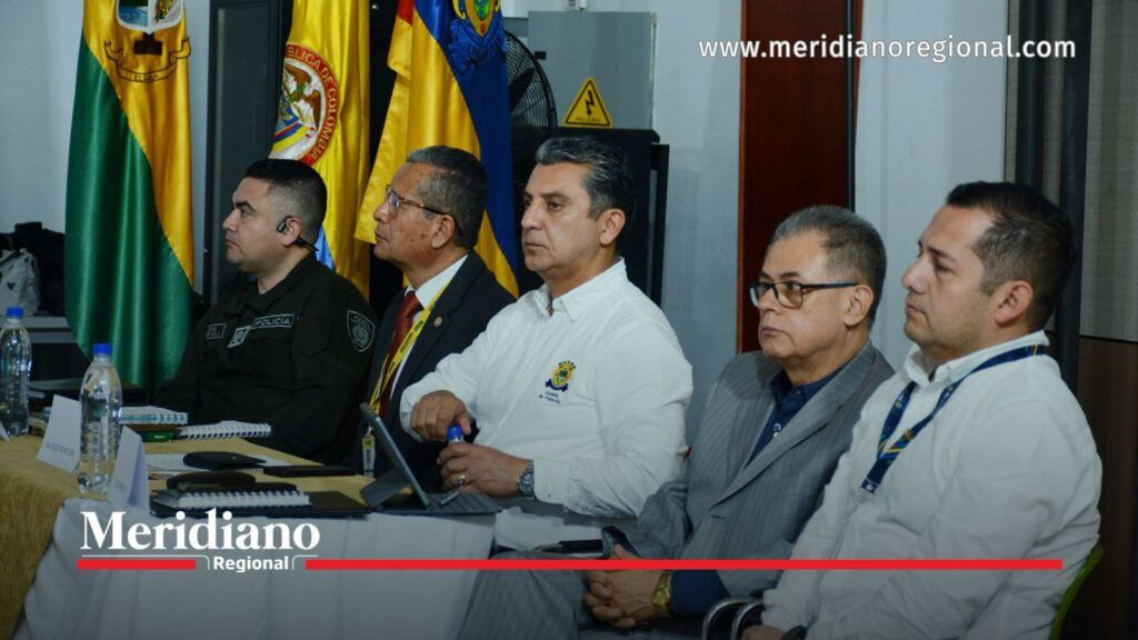 Autoridades en sesión del Consejo Municipal de Política Social de Popayán.