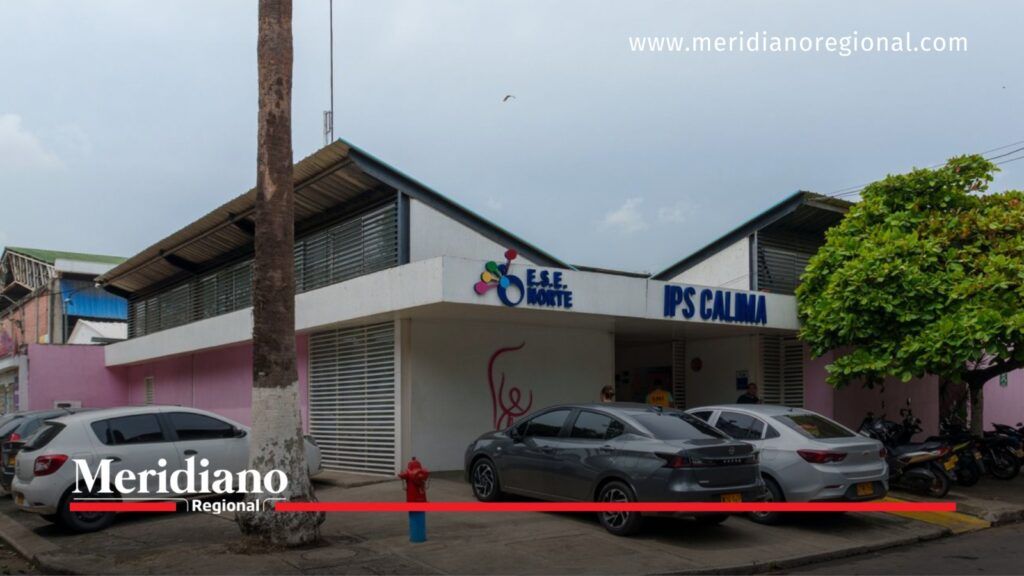 Fachada de la IPS Calima de la Red de Salud Norte ESE, ubicada en Cali, Valle del Cauca.