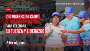 750 mujeres rurales de Popayán celebraron su fuerza y liderazgo - Meridiano Regional Portada de Meridiano Regional sobre el encuentro de 750 mujeres rurales en Popayán, Cauca, con fotografías del alcalde Juan Carlos Muñoz Bravo, participantes de la estrategia O15 y asistentes a la celebración del Día Internacional de las Mujeres Rurales