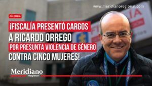 Fiscalía imputó a Ricardo Orrego por presuntos delitos sexuales contra cinco mujeres - Meridiano Regional Portada de Meridiano Regional con fotografía del periodista Ricardo Orrego y titular sobre los cargos presentados por la Fiscalía por presunta violencia de género contra cinco mujeres.