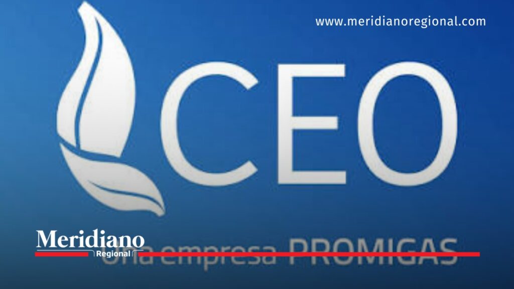 CEO y Fundación Promigas impulsan emprendimientos gastronómicos en Cauca. - Meridiano Regional Logotipo blanco de CEO sobre fondo azul, con referencia a Fundación Promigas y marca de Meridiano Regional.