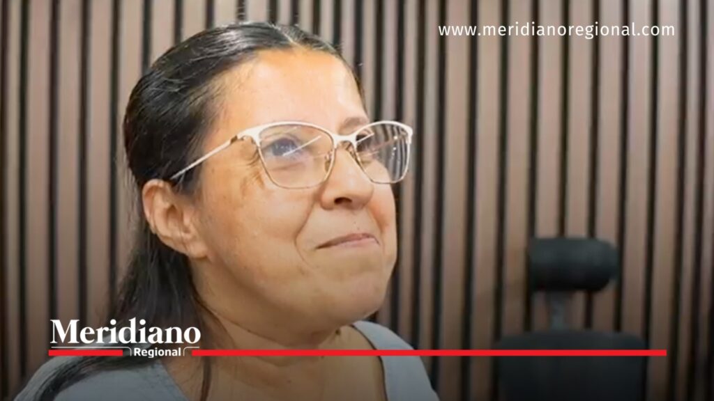 Ana Isabel Blanco, damnificada por el terremoto en Cali. - Meridiano Regional Ana Isabel Blanco, madre cabeza de familia afectada por el terremoto en Cali, durante una entrevista con Meridiano Regional.