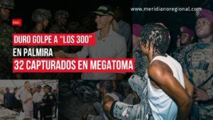 Portada sobre la megatoma en Palmira que dejó 32 capturados y afectó a la banda Los 300.